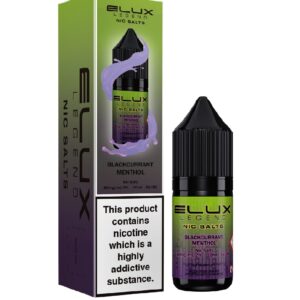 BLACKCURRANT MENTHOL 10ML NIC SALT ELUX LEGEND