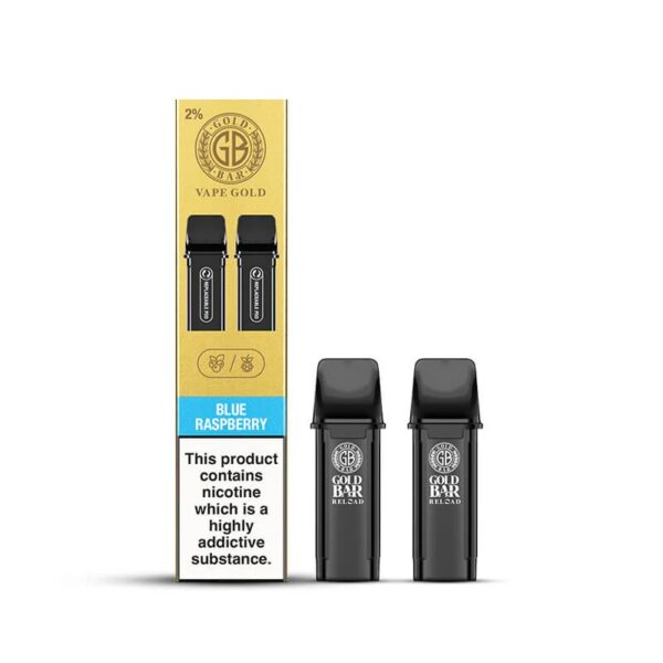 GOLD BAR RELOAD 600 PREFILLED PODS 20MG (2 PACK) - Image 4