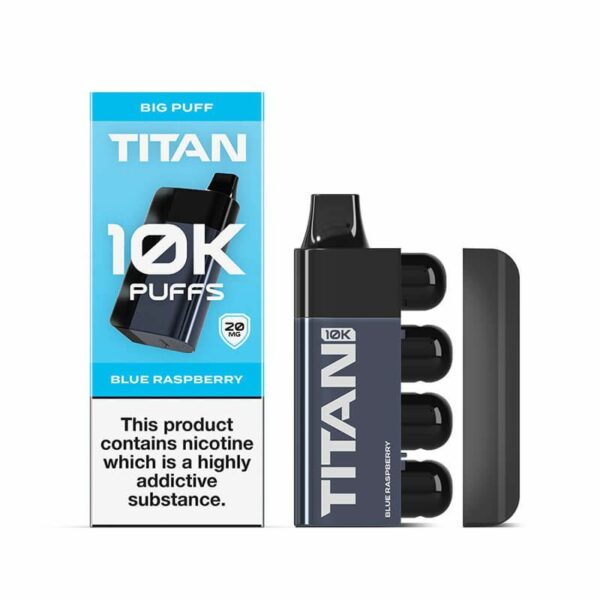 TITAN 10K PREFILLED POD VAPE KIT 20MG - Image 11