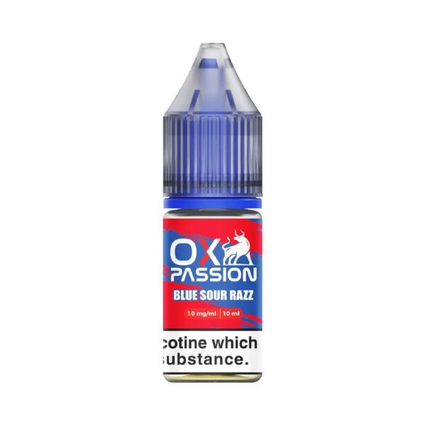 BLUE SOUR RAZZ OX PASSION 10ML NIC SALT OXVA