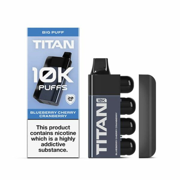 TITAN 10K PREFILLED POD VAPE KIT 20MG - Image 12