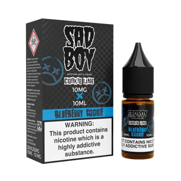 BLUEBERRY COOKIE LINE 10ML NIC SALT SADBOY