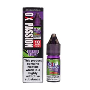 BERRIES BURST 10ML NIC SALT OX PASSION