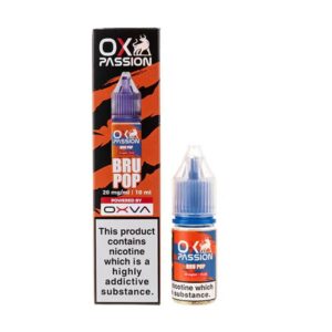 BRU POP 10ML NIC SALT OX PASSION