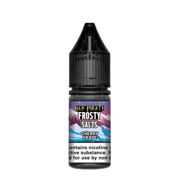CHERRY GRAPE NIC SALT 10ML OLD PIRATE FROSTY PACK OF 10