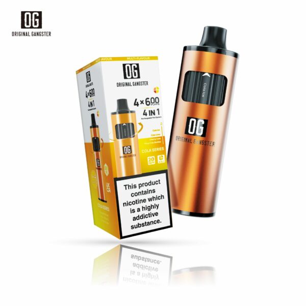 ORIGINAL GANGSTER OG 2400 4 IN 1 PREFILLED POD VAPE KIT 20MG - Image 12