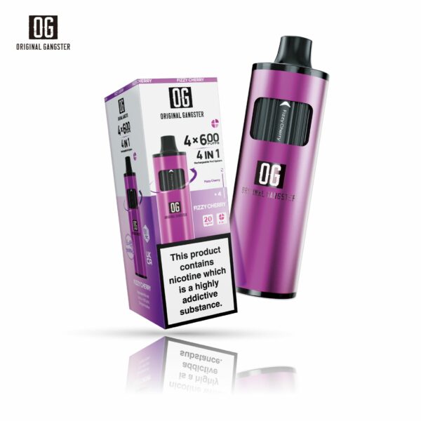 ORIGINAL GANGSTER OG 2400 4 IN 1 PREFILLED POD VAPE KIT 20MG - Image 14