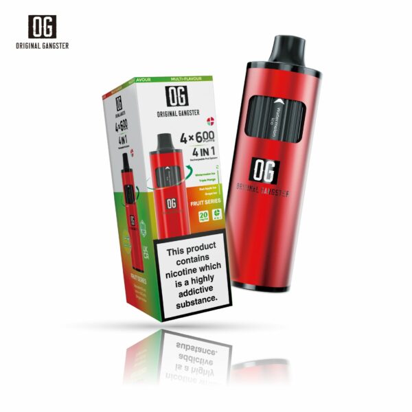 ORIGINAL GANGSTER OG 2400 4 IN 1 PREFILLED POD VAPE KIT 20MG - Image 18