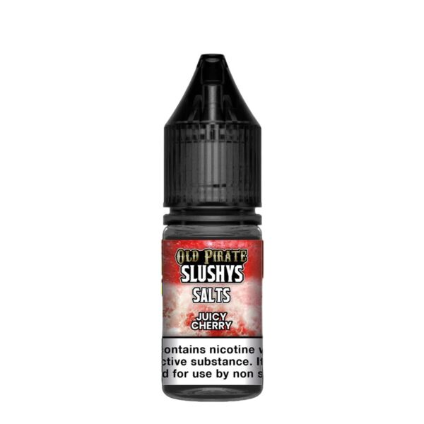 JUICY CHERRY NIC SALT 10ML OLD PIRATE SLUSHYS PACK OF 10