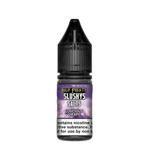 LUSCIOUS GRAPE NIC SALT 10ML OLD PIRATE SLUSHYS PACK OF 10