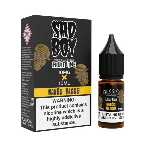 MANGO BLOOD FRUIT LINE 10ML NIC SALT SADBOY