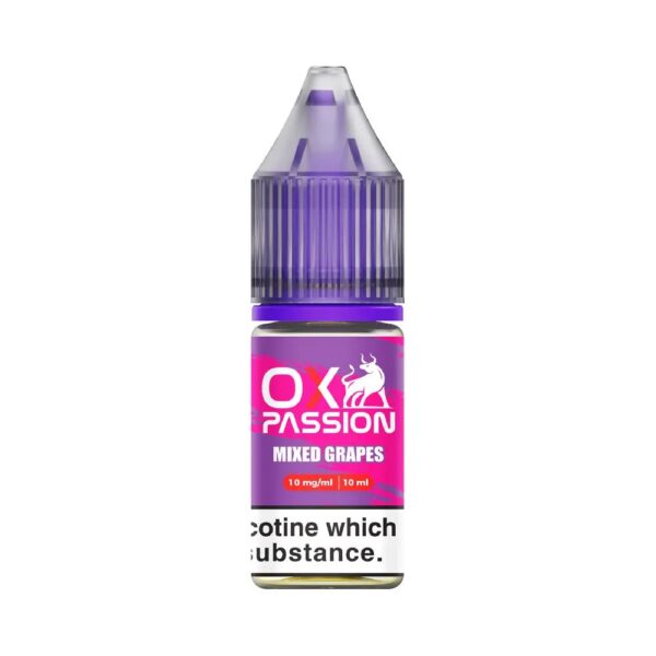 MIXED GRAPES OX PASSION 10ML NIC SALT OXVA