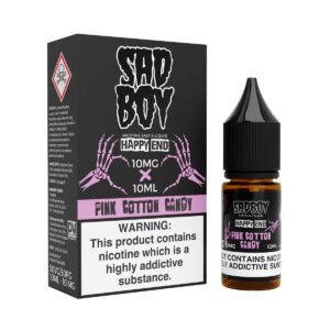 PINK COTTON CANDY HAPPY END 10ML NIC SALT SADBOY