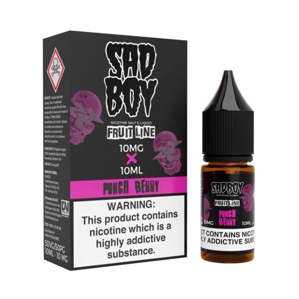 PUNCH BERRY FRUIT LINE 10ML NIC SALT SADBOY