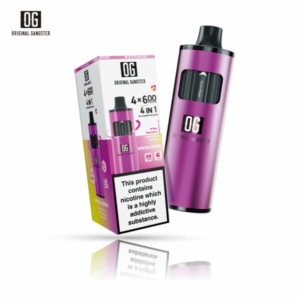 ORIGINAL GANGSTER OG 2400 4 IN 1 PREFILLED POD VAPE KIT 20MG - Image 28