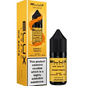 STRAIGHT TOBACCO 10ML NIC SALT ELUX LEGEND
