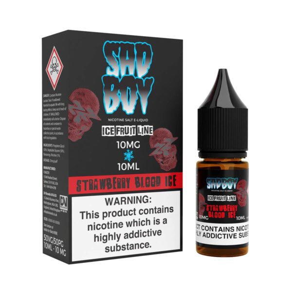 STRAWBERRY BLOOD ICE FRUIT LINE 10ML NIC SALT SADBOY