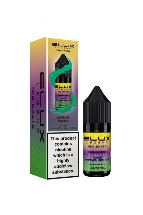 SUMMER DREAM 10ML NIC SALT ELUX LEGEND