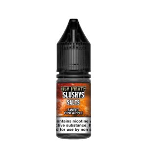 SWEET PINEAPPLE NIC SALT 10ML OLD PIRATE SLUSHYS PACK OF 10