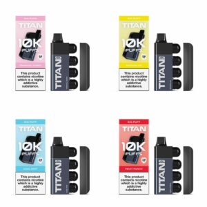 TITAN 10K PREFILLED POD VAPE KIT 20MG