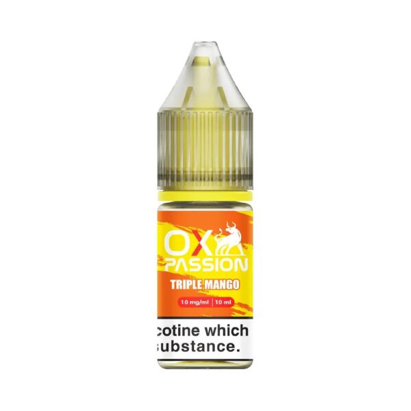 TRIPLE MANGO OX PASSION 10ML NIC SALT OXVA