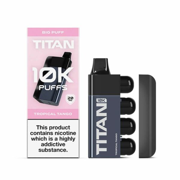 TITAN 10K PREFILLED POD VAPE KIT 20MG - Image 23