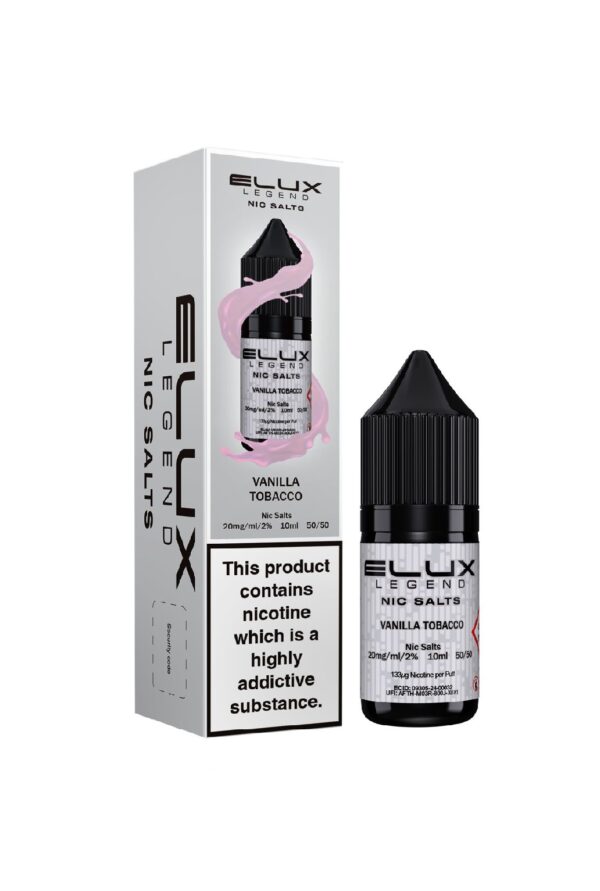 VANILLA TOBACCO 10ML NIC SALT ELUX LEGEND