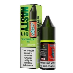 WATERMELON ICE 10ML NIC SALT NASTY LIQ