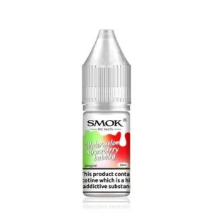 WATERMELON STRAWBERRY BUBBLEG 10ML NIC SALT SMOK