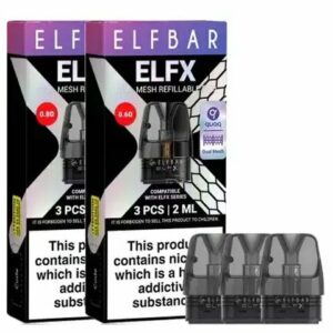 ELF BAR ELFX REPLACEMENT PODS (3 PACK)