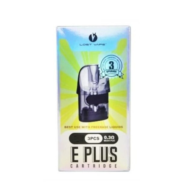 LOST VAPE E-PLUS REPLACEMENT POD CARTRIDGE (3 PACK) - Image 3