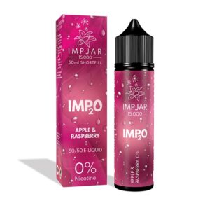 APPLE & RASPBERRY 50ML E LIQUID IMP JAR IMP2O