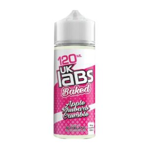 APPLE RHUBARB CRUMBLE BAKED 100ML E LIQUID UK LABS