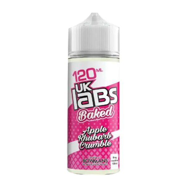 APPLE RHUBARB CRUMBLE BAKED 100ML E LIQUID UK LABS