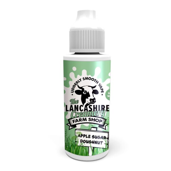 APPLE SUGAR DOUGHNUT 100ML E LIQUID THE LANCASHIRE CREAMERY