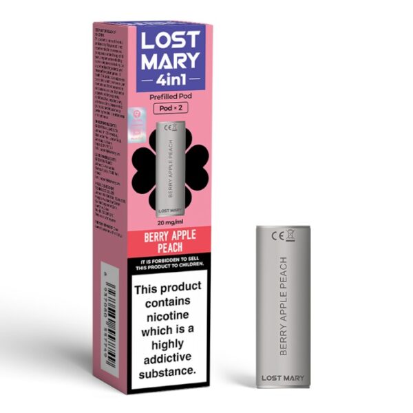 LOST MARY 4 IN 1 ECO 3200 PREFILLED PODS 20MG (2 PACK) - Image 2