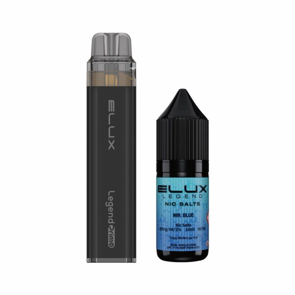 ELUX LEGEND PRIME 5000 STARTER KIT AND ELUX LEGEND SALT COMBO PACK - Image 2
