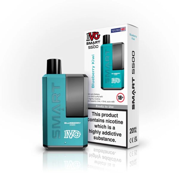 IVG SMART 5500 PREFILLED POD VAPE KIT 20MG - Image 56