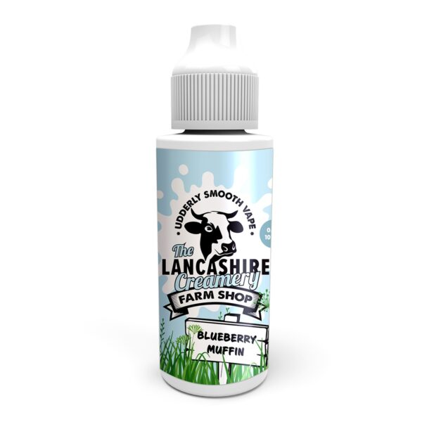 BLUEBERRY MUFFIN 100ML E LIQUID THE LANCASHIRE CREAMERY
