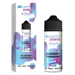 BLUEBERRY RASPBERRY 50/50 100ML E LIQUID HAYATI PRO MAX