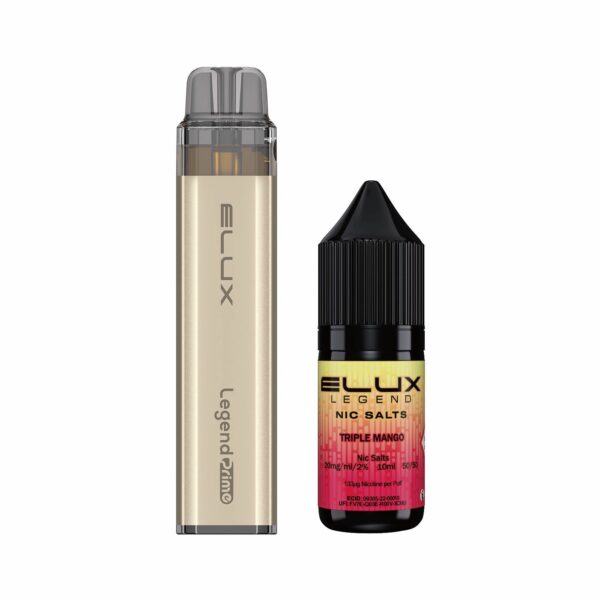 ELUX LEGEND PRIME 5000 STARTER KIT AND ELUX LEGEND SALT COMBO PACK - Image 8