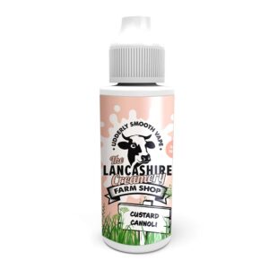 CUSTARD CANNOLI 100ML E LIQUID THE LANCASHIRE CREAMERY