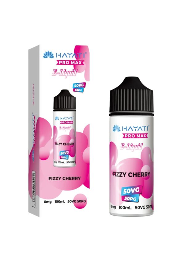 FIZZY CHERRY 50/50 100ML E LIQUID HAYATI PRO MAX