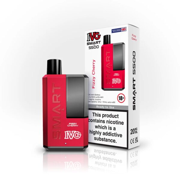 IVG SMART 5500 PREFILLED POD VAPE KIT 20MG - Image 60
