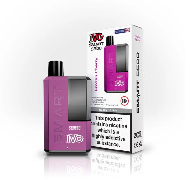IVG SMART 5500 PREFILLED POD VAPE KIT 20MG - Image 62