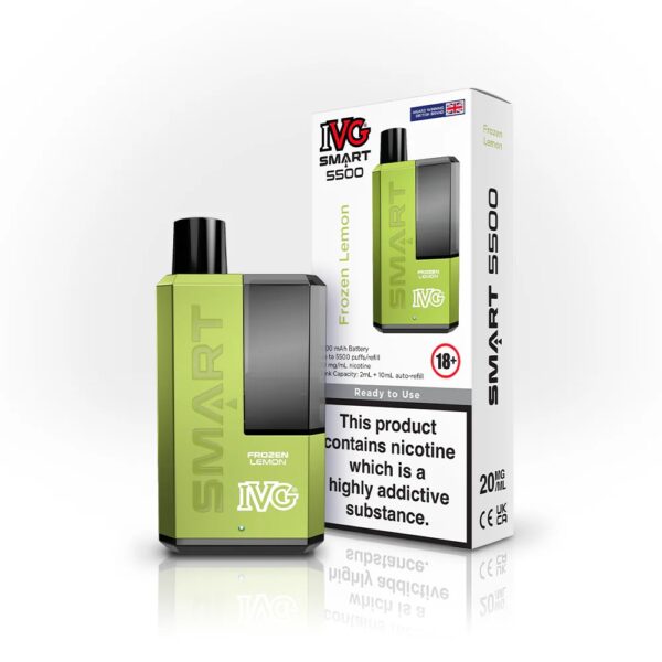 IVG SMART 5500 PREFILLED POD VAPE KIT 20MG - Image 64