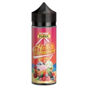 HELLO SUMMER SMUFF BERRIES E LIQUID 100ML HORNY FLAVA EXP