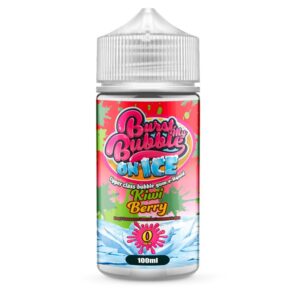 KIWI BERRY ON ICE 100ML E LIQUID BURST MY BUBBLE