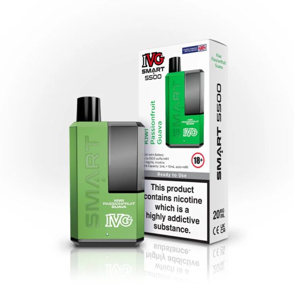 IVG SMART 5500 PREFILLED POD VAPE KIT 20MG - Image 70
