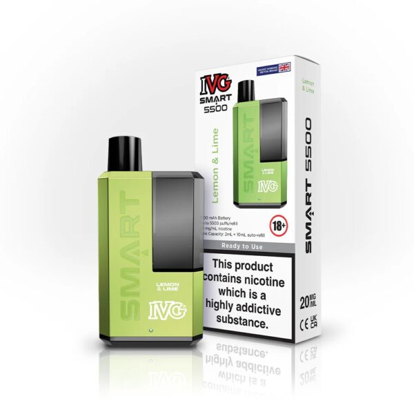 IVG SMART 5500 PREFILLED POD VAPE KIT 20MG - Image 72